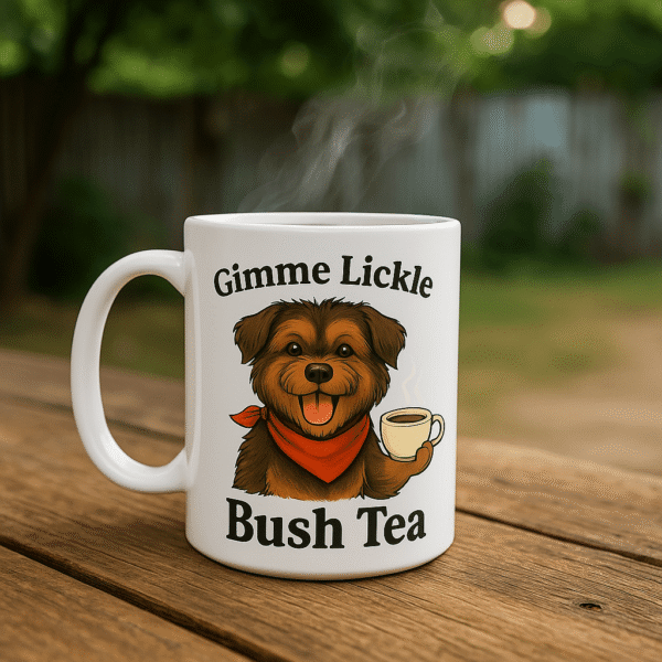 Rex Di Mungrel episodes mug representing the show