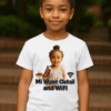 Mi Want Oxtail and WiFi – Zuri Classic White Tee - Image 2